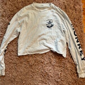 John Galt White Long sleeve